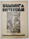 REVISTA &#039;DUMINICA UNIVERSULUI&#039;, ANUL I (XXVII) - No. 15, 12 APRILIE 1931