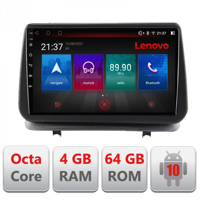 Navigatie dedicata Renault Clio 3 2005-2013 Android radio gps internet Lenovo Octa Core 4 GB Ram LTE CarStore Technology