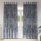 vidaXL Draperie cu perdele 2 pcs Argintiu 260 x 140 cm Catifea 4107722