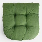Pernă de Podea &icirc;n Formă de Potcoavă, Verde, 45x50cm, CMCLASS