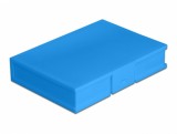 Carcasa de protectie pentru HDD / SSD 3.5&quot; Albastru, Delock 18373