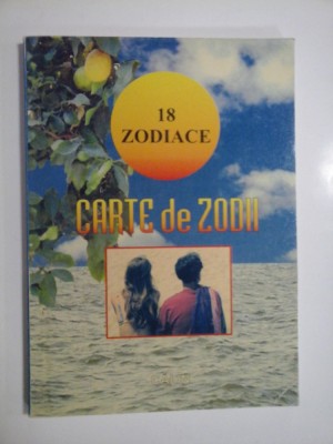 CARTE DE ZODII * 18 ZODIACE foto