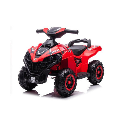 Vehicul ATV electric pentru copii, 12V, 72 x 43 x 50 cm, Rosu foto