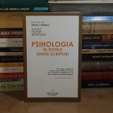 PAVEL CHIRILA - PSIHOLOGIA IN TEXTELE SFINTEI SCRIPTURI , 2012 *