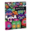 Mapa A4 cu Elastic si Separatoare Moos Cranii, Carton Lucios, 33.5x26.3 cm