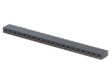 Soclu pini mamă 20 pini 2,54mm THT aurit
