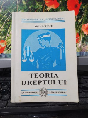 Adam Popescu Teoria dreptului Universitatea Spiru Haret București 1998 046 foto
