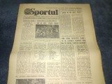 ZIARUL SPORTUL 10 NOIEMBRIE 1982