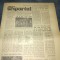 ZIARUL SPORTUL 10 NOIEMBRIE 1982