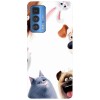 Husa compatibila cu Motorola Edge 20 model The Secret Life of Pet, Silicon, TPU, Viceversa, Transparent, Carcasa