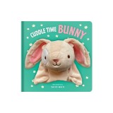 Cuddle Time Bunny: Hand Puppet Book: Board Book with Plush Hand Puppet