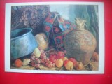 HOPCT 23260 NATURA MOARTA- CAUCAZ- E E LANSERE 1918 -TATARI - MUZEE RUSIA - CP PICTURA --NECIRCULATA