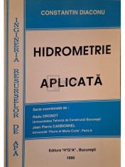Constantin Diaconu - Hidrometrie aplicata (semnata) (Editia: 1999) foto