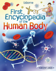 First Encyclopedia of the Human Body - Usborne book (5+) foto