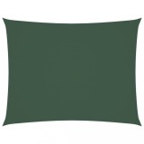 Cumpara ieftin Parasolar verde inchis, 4x5 m tesatura oxford dreptunghiular