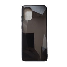 Huse telefon silicon si acril cu textura diamant Samsung Galaxy A51, Negru