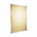 Panou reflexie pliabil 150x200 cm FalconEyes Gold Stripe cu cadru din aluminiu CR-B1520MV