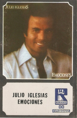 Casetă audio Julio Iglesias &amp;ndash; Emociones, originală foto