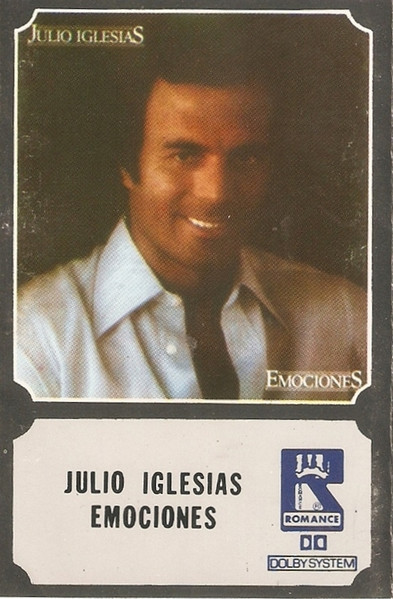 Casetă audio Julio Iglesias &ndash; Emociones, originală