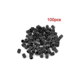 Capace valve plastic negre 100 bucati set Cod: MH-VC01