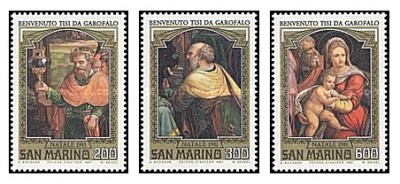 San Marino 1981 - Craciun, serie neuzata foto