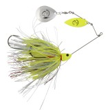 Spinnerbait Da&#039;Bush Spinnerbait 14cm 21G Sinking Yellow Silver Holo Flame