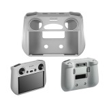 Protectie silicon, STARTRC pentru telecomanda DJI RC, antipraf si antisoc, gri