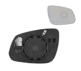 Geam oglinda exterioara cu suport fixare Opel Karl, 06.2015-; Chevrolet Spark (M300), 2015-, Dreapta, geam convex; cromat, View Max