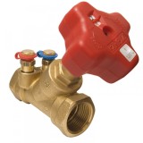Robinet reglare debit coloane, cu prize de masurare, scaun inclinat Herz STROMAX DN 50