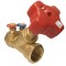 Robinet reglare debit coloane, cu prize de masurare, scaun inclinat Herz STROMAX DN 15