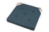 Cumpara ieftin Pernă De Scaun Velcro Duo Cobalt/In 38X38 Cm, Culoare Cobalt/In, 100% Bumbac