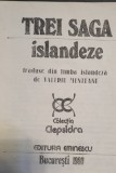 Trei saga islandeze, colectia Clepsidra, editura Eminescu 1980