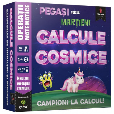 Joc educativ - Calcule cosmice - Editura Gama foto