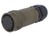 Conector circular mufă pe cablu PIN 19 mamă AMPHENOL