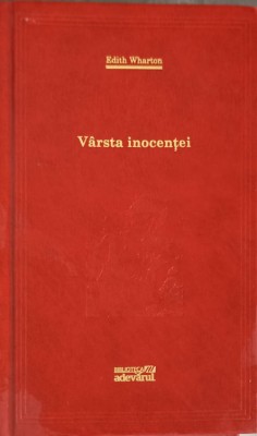 VARSTA INOCENTEI-EDITH WHARTON foto