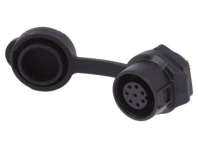 Conector circular mamă 8 pini IP67 foto