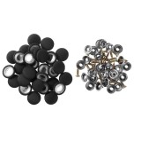 Kit 30 capse pentru reparatia plafonului auto, pentru Audi, Opel, BMW, VW, Negru