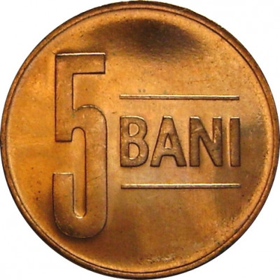 Romania, 5 bani 2013_UNC * cod 000 foto