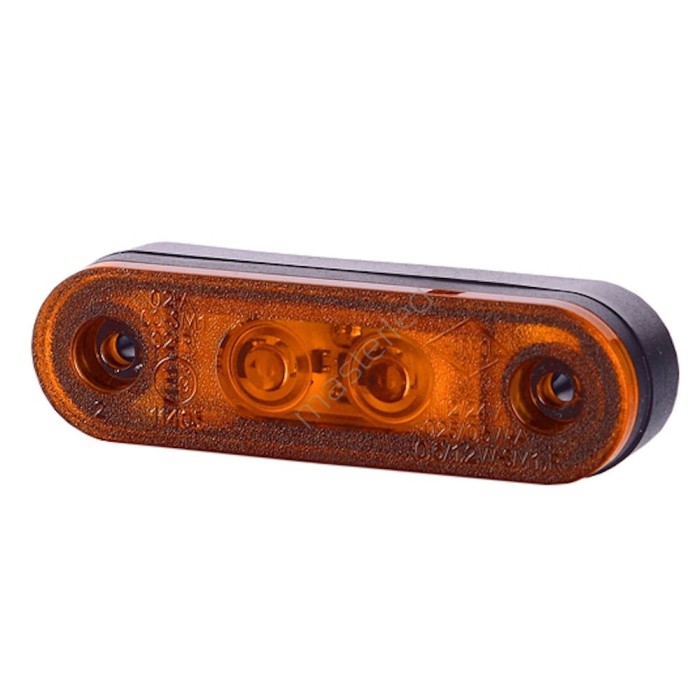 Lampa gabarit auto BestAutoVest 12/24V ovala Portocaliu cu led, 80x23mm , 1 buc. Kft Auto Lampa gabarit auto BestAutoVest 12/24V ovala Portocaliu cu led, 80x23mm , 1 buc. Kft Auto