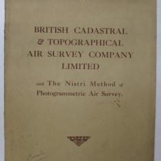 BRITISH CADASTRAL and TOPOGRAPHICAL AIR SURVEY COMPANY LIMITED , EDITIE INTERBELICA