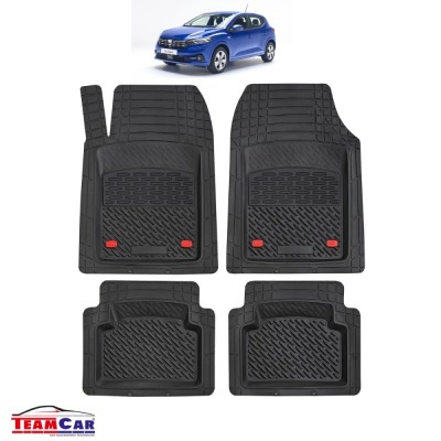 Covorașe Auto TeamCar&amp;reg; Tip Tăviță Compatibile Dacia Sandero III (2020&amp;ndash;prezent) - Hatchback foto