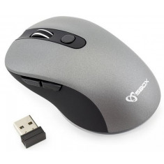 Sbox Mouse Wireless WM-911 1600 DPI Grey 45506615