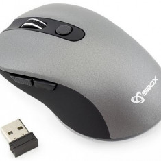 Sbox Mouse Wireless WM-911 1600 DPI Grey 45506615