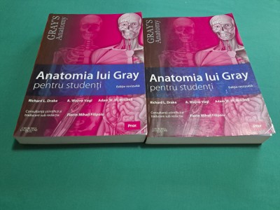 ANATOMIA LUI GRAY PENTRU STUDENȚI * A DOUA EDIȚIE REVIZUITĂ / 2 VOL. * 03 foto