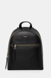 Dkny ghiozdan de piele femei, culoarea negru, mic, neted, R51K3J33