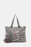 adidas by Stella McCartney geantă culoarea gri, JM8500