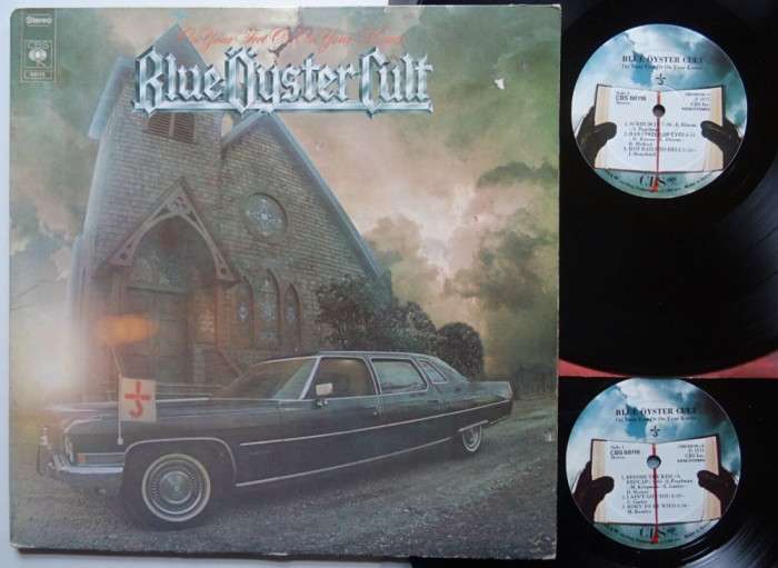 LP (vinil vinyl) Blue &Ouml;yster Cult - On Your Feet Or On Your Knees (VG+)