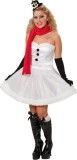 Costumatie Miss SnowMan XS