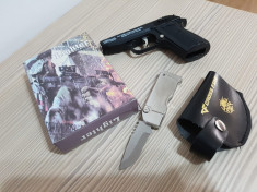 Bricheta anti-vant tip Pistol cu briceag - 35 lei foto