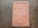 CHIMIA ORGANICA SI GAZELE DE RAZBOIU * MANUAL CLASA A V-A, 1929